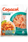 Camarao Copacol Vanammei Inteiro 200g Pct /Iqf
