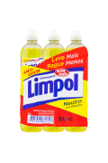Deterg Liq Limpol 500ml C/6 Neutro - Lv Mais Pg Menos