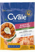 Petisco Frango C-Vale Raquete 800g Temperado Congelado