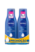 Hidratante Nivea 400ml C/2 Promocao Milk