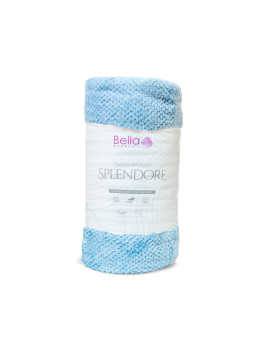 Manta Bella Splendora Premium Casal Azul