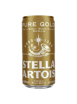 Cerv Stella Artois 269ml Pure Gold Lata