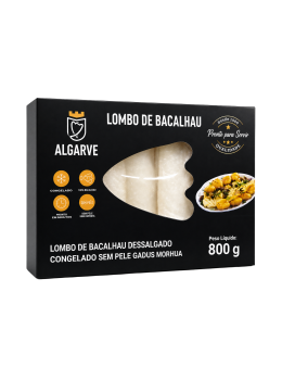 Lombo Algarve S/Espinha 800g Gadus Morhua