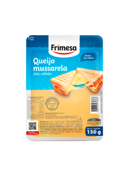 Queijo Mussarela Frimesa 150g Fatiada