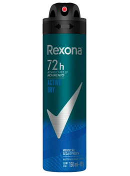 Desod Rexona Aerosol 150ml Men Active