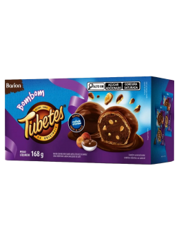 Bombom Tubetes Barion 168g Avela C/Chocolate