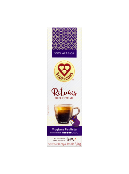 Capsula Tres Gourmet 8g Cx C/10 Mogiana Paulista