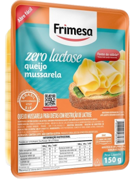 Queijo Mussarela Frimesa 150g Zero Lactose Light