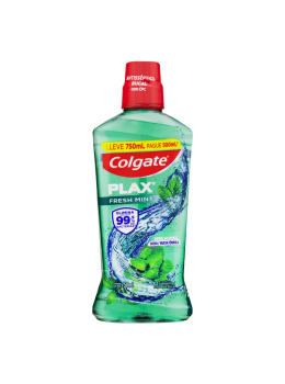 Enx Bucal Plax 750ml Pg 500ml Fresh Mint