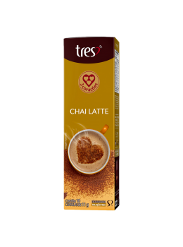 Capsula Tres 10,5g Cx C/10 Chai Latte
