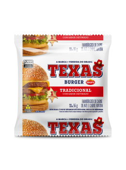Hamburguer Texas Burger 56g Misto