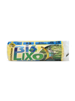 Saco Lixo Rolo Bio Lixo 15l C/60