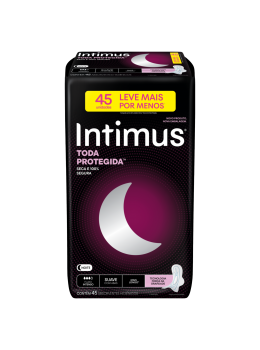 Abs Intimus Noturno C/45 Suave C/Abas C/45 Leve Mais