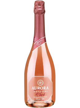 Espum Nac Aurora 750ml Moscatel Rose