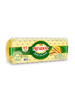 Queijo Mussarela President Kg. Peca Inteira