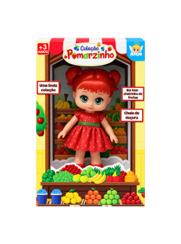 Brinq Anjo Boneca Colecao Pomarzinho 2605