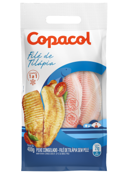 File Tilapia Copacol 400g Pacote