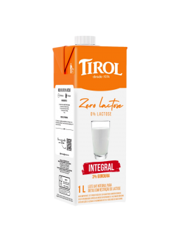 Leite Lv Tirol 1l T. Rosca Integral Zero Lactose