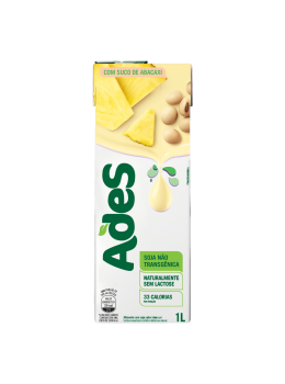 Alim C/Soja Ades 1l Abacaxi