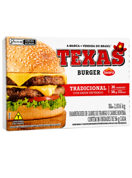 Hamburguer Texas Burger 56g Misto