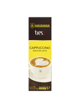 Capsula Tres 11g Cx C/10 Cappuccino Doce De Leite