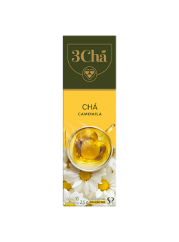 Capsula Tres 2,5g Cx C/10 Cha Camomila