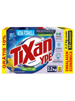 Lava Roupas Po Tixan Ype 2,2kg Caixa Gts 10% Primavera