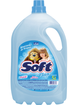 Amac Soft Plus 5l Azul Floral