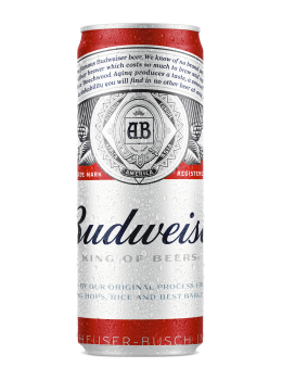 Cerv Budweiser 350ml Lata Unidade