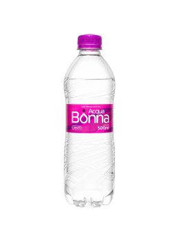 Agua Miner Acqua Bonna 500ml Com Gas