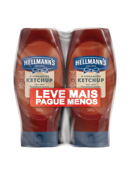 Catchup Hellmanns 380g C/2 Pack Tradicional
