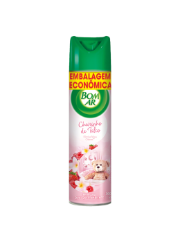 Odor Ambiente Bom Ar 360ml Cheiro Talco