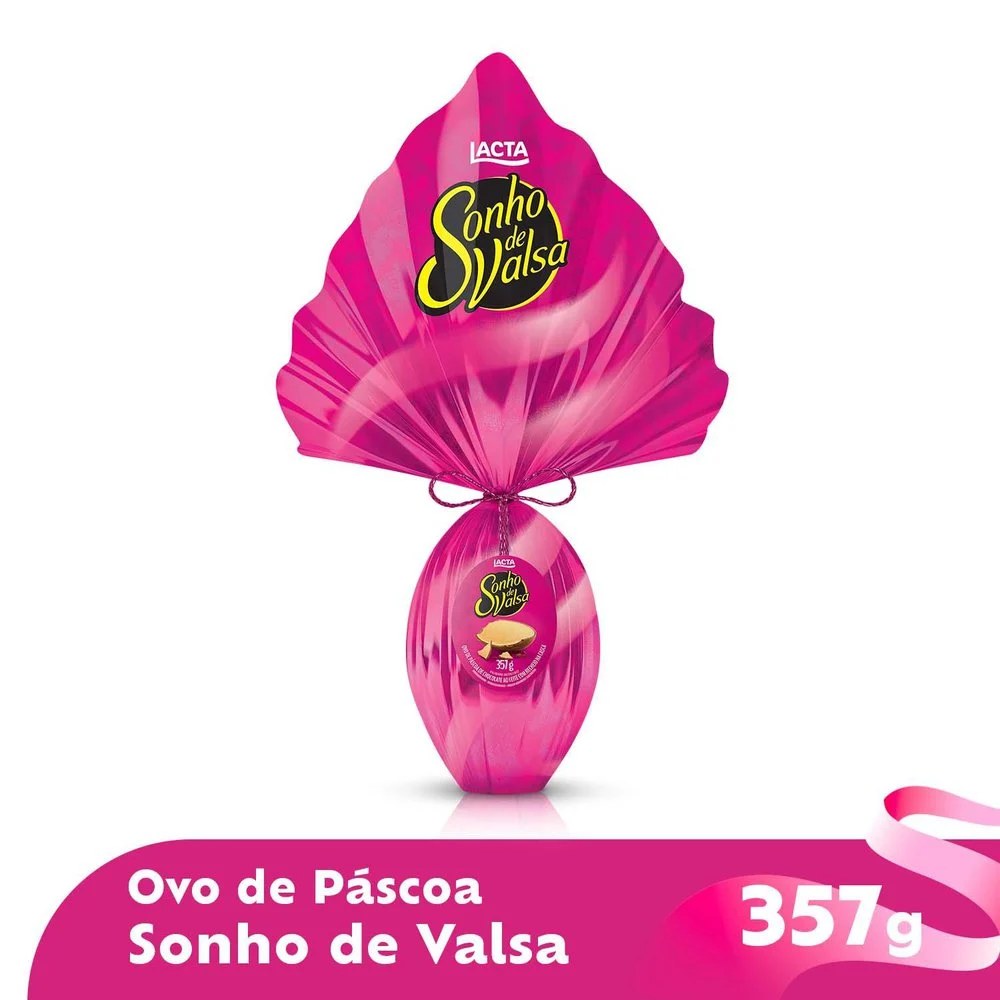 Logo Ovo Lacta Sonho De Valsa 357g+N 20	
