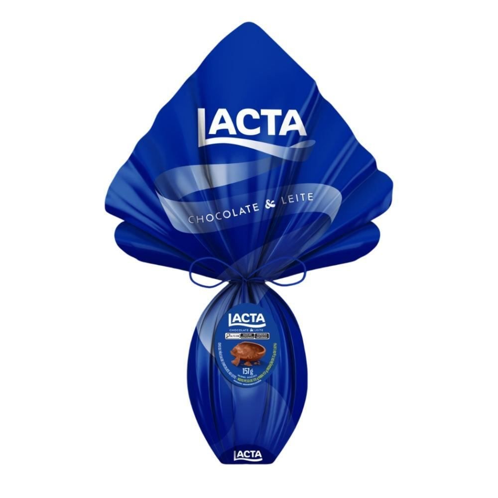Logo Ovo Lacta Ao Leite 157g+N 15	